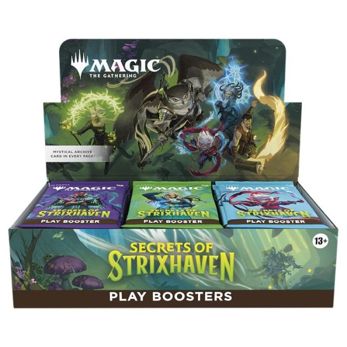 mtg secrets of strixhaven play booster box magic the gathering